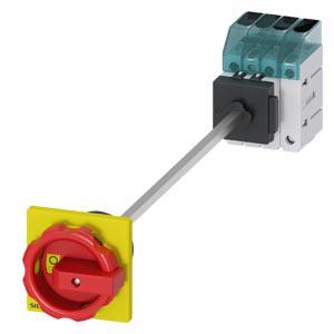 Siemens 3 Pole DIN Rail Isolator Switch - 63A Maximum Current, 22kW Power Rating, IP65