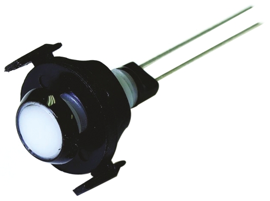 Marl Red Panel Mount Indicator, 1.7V dc, 5.9 x 4.8mm Mounting Hole Size