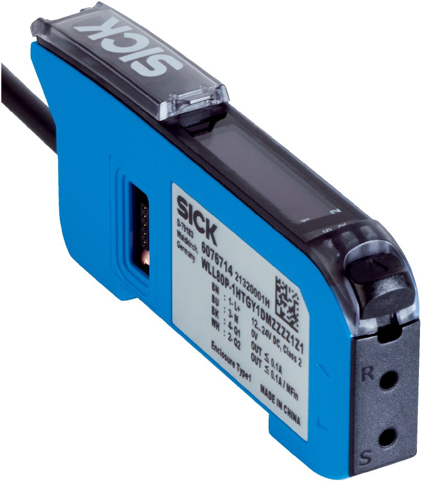 SICK Fibre Optic Sensor, PNP/NPN Output, IP54, 12 → 24 V dc