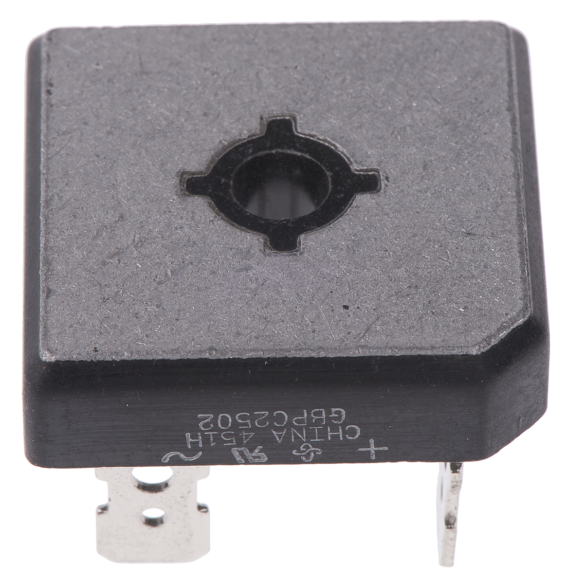 Vishay Bridge Rectifier, 25A, 200V, 4-Pin