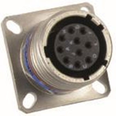 Amphenol Limited, D38999 Threaded Entry 66 Way Panel Mount MIL Spec Circular Connector Receptacle, Socket