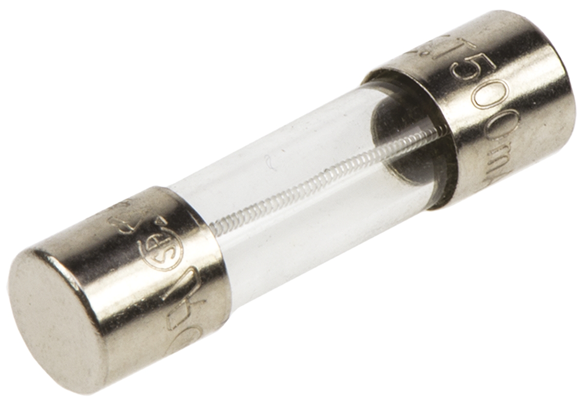Littelfuse 500mA T Glass Cartridge Fuse, 5 x 20mm