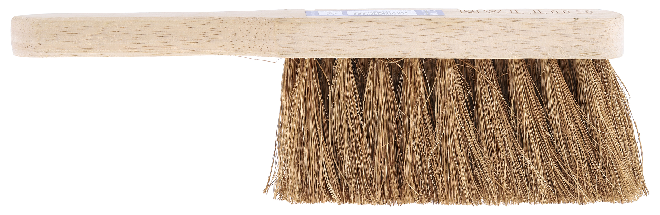 Cottam Soft Bristle Black Scrubbing Brush, Natural Coco bristle material