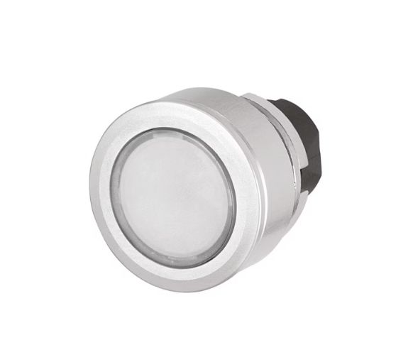 EAO Pushbutton Actuator for Use with Momentary Action Actuator