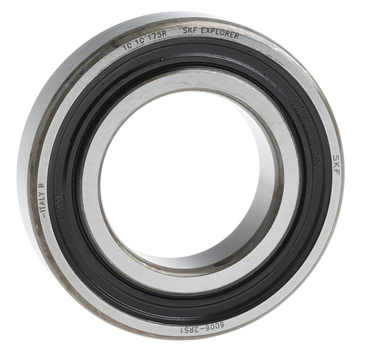 SKF 6006-2RS1 1 Row Ball Bearing - 30 mm ID, 55 mm OD