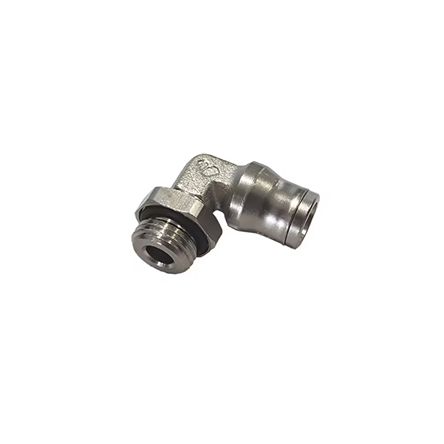 Legris 3699 Series Elbow Threaded Adaptor, M10 x 1 Male, 3699 06 60