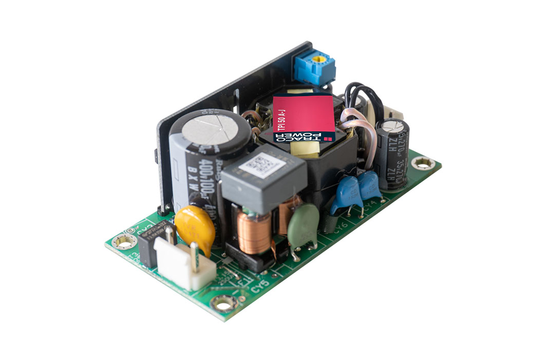 TRACOPOWER Switching Power Supply, TPI 50-153A-J, 53V dc, 950mA, 50W, 1 Output, 85 → 264V ac Input Voltage