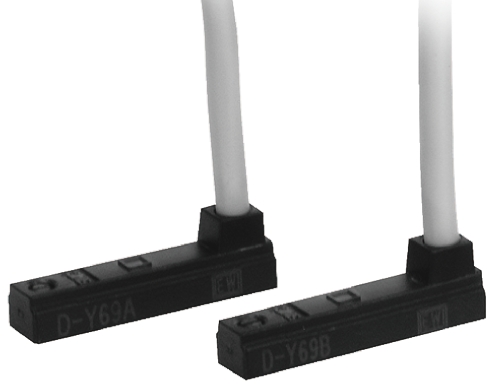 SMC CXS, CXSW Series Solid State Switch, 0.5m Fly Lead, Groove Mounted