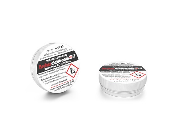 Fischer Elektronik Silicone Thermal Paste, 0.61W/m·K