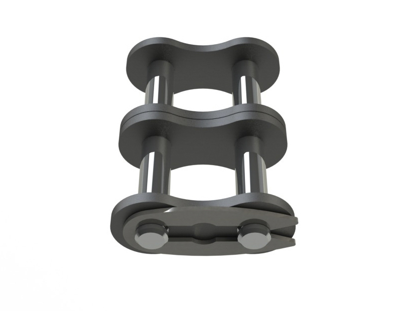 Sedis DELTA 12B-2 Spring Clip Steel Roller Chain Link