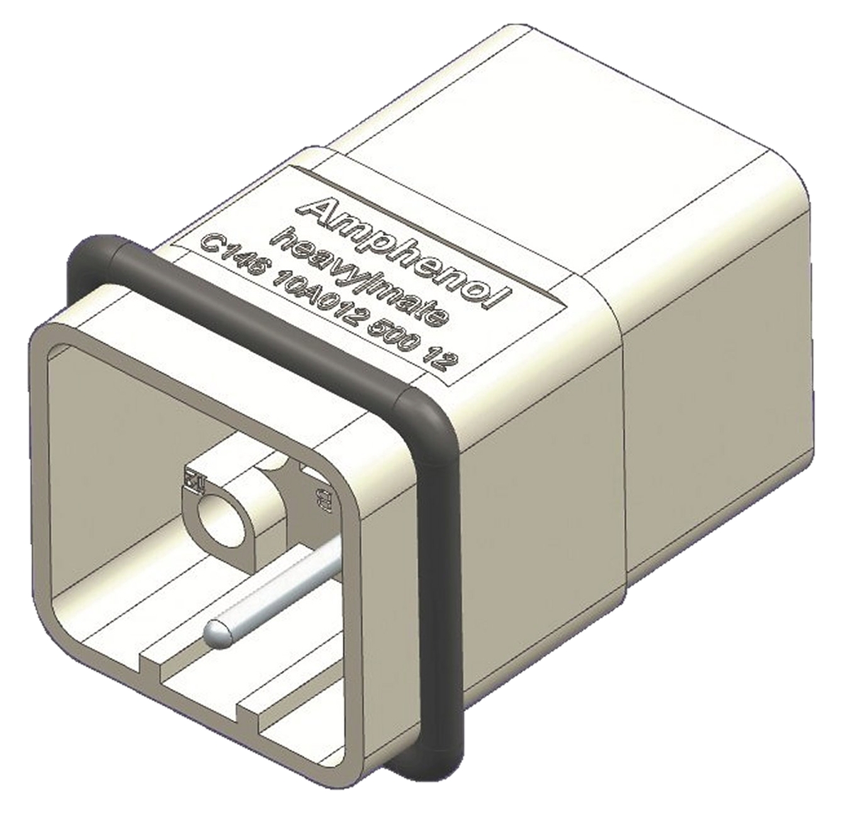 Amphenol Industrial Q Type Insert, 12 Way, Male, Heavy Mate Q, Cable Mount, 400 V
