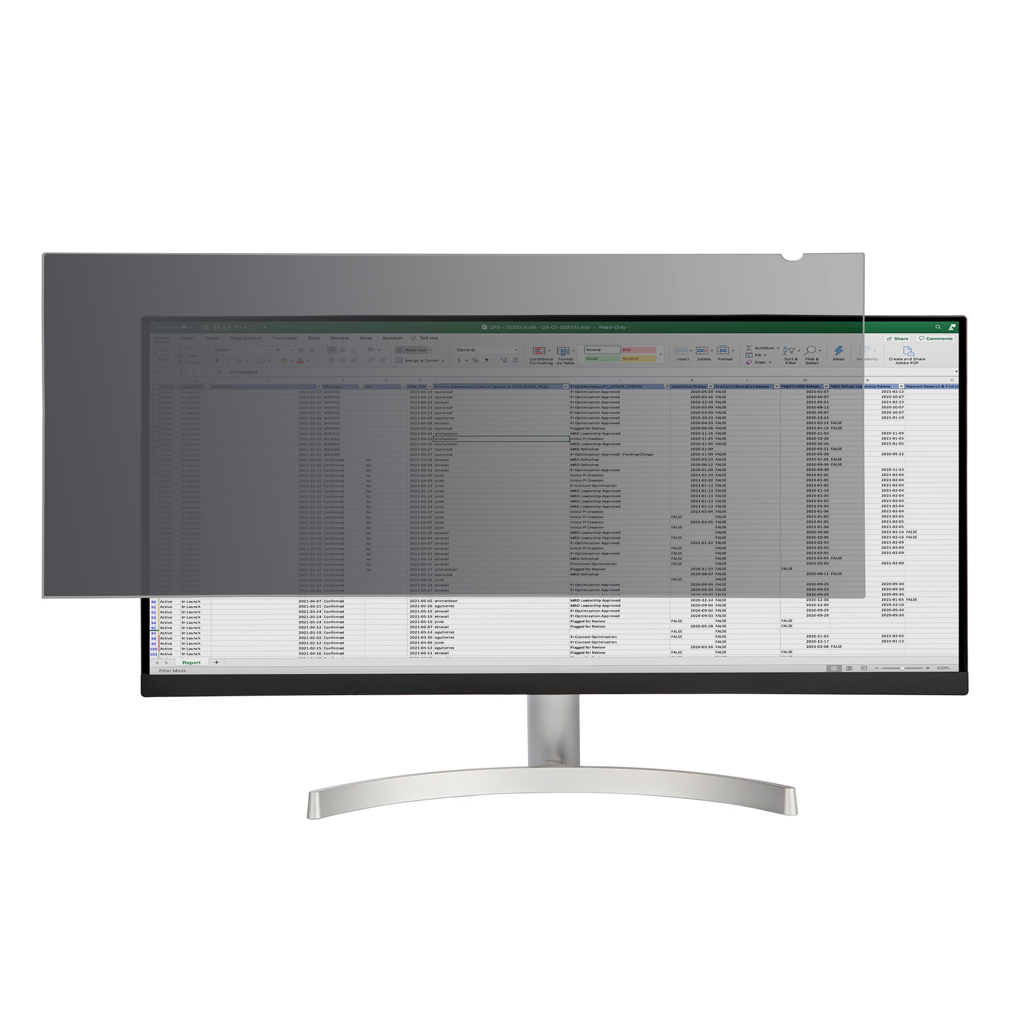 StarTech.com 34in Privacy Screen for Monitor