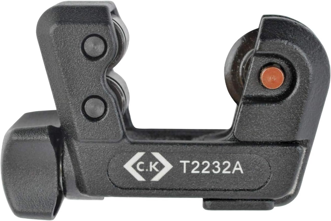 CK T2232A Pipe Cutter 3 → 25 mm, Cuts Aluminium, Brass, Copper, Steel