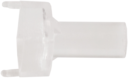 VLP-350-F Bivar, PCB Mounted LED Light Pipe, Clear Flat Lens