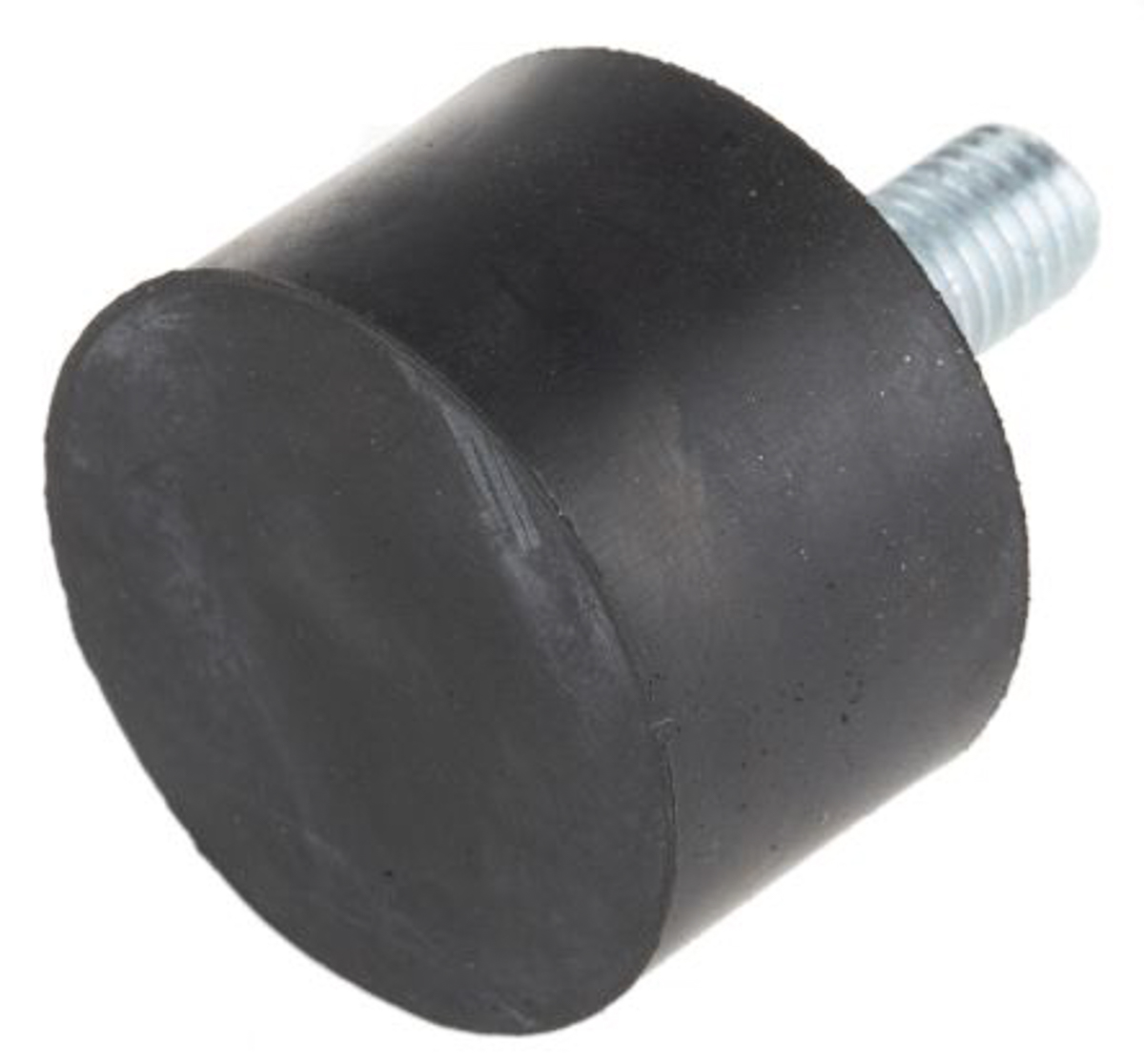 RS PRO Cylindrical M8 Anti Vibration Mount, Male Buffer Foot with 89.6kg Compression Load