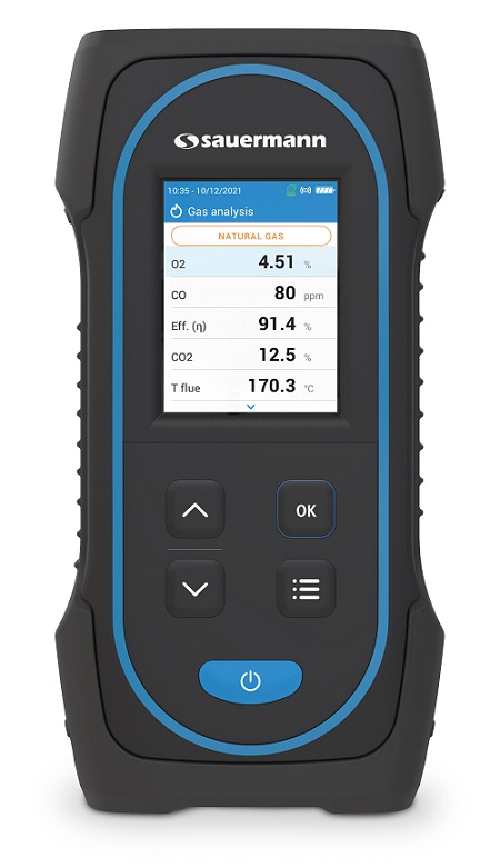 SAUERMANN. Combustion Gas Analyser, 2000ppm, +200mbar Max