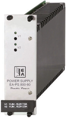 EA Elektro-Automatik Switching Power Supply, EA-PS 805-24-80 Double, 5 V dc, 24 V dc, 2.5 A, 16 A, 80W, Dual Output, 90