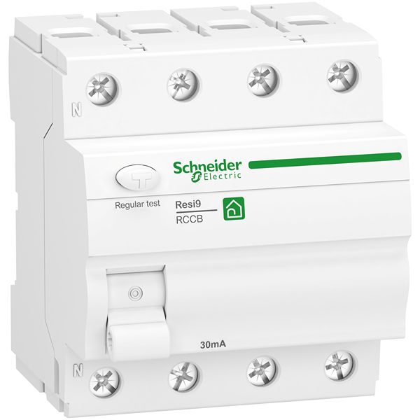 Schneider Electric R9R RCCB, 40A, 4 Pole, 30mA, Type F, 400V ac