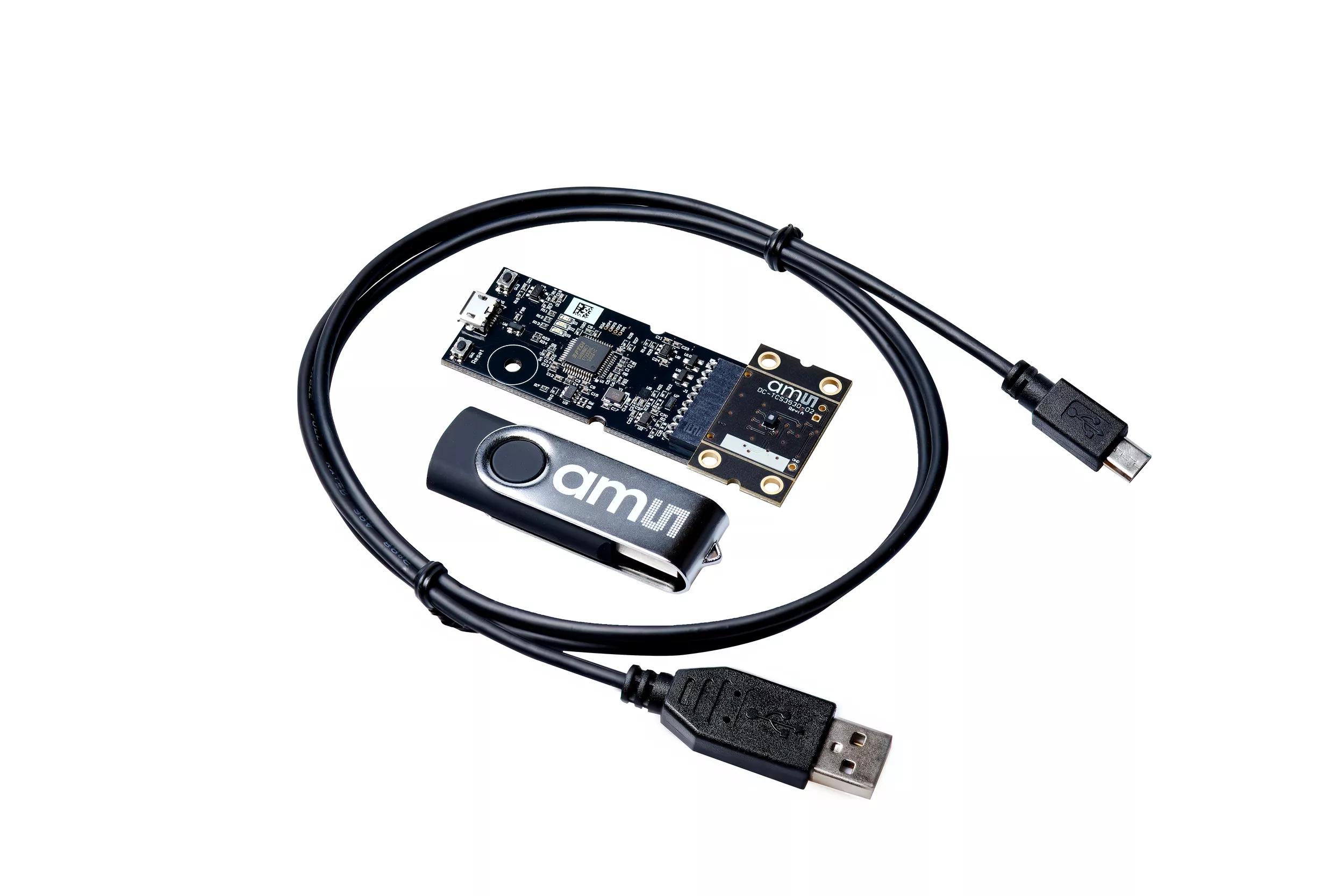 ams OSRAM TCS3530-EVM Light Sensor Evaluation Kit for TCS3530 TCS3530