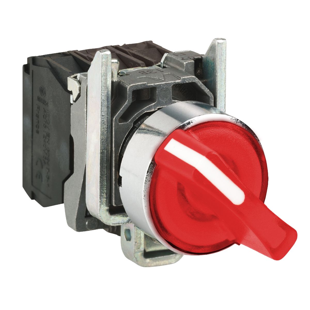 Schneider Electric Knob Selector Switch - (SPDT) 22mm Cutout Diameter, Illuminated 3 Positions
