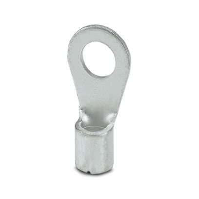 Phoenix Contact Uninsulated Ring Terminal, M5mm Stud Size, Silver