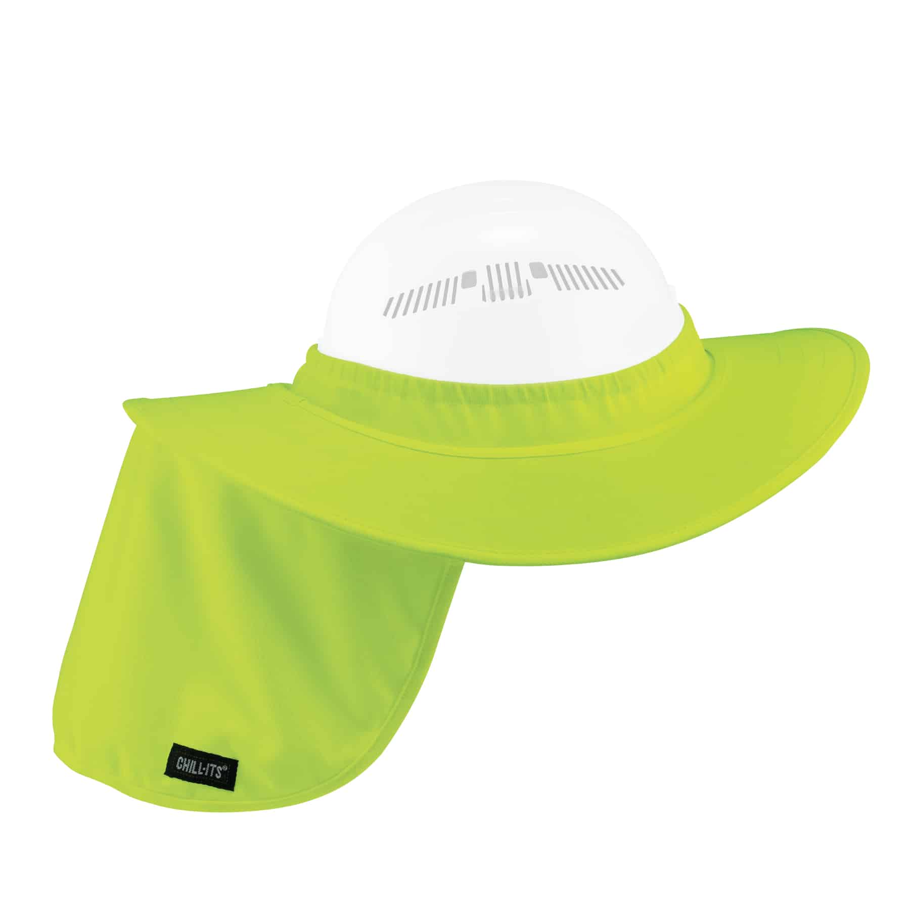 Ergodyne 6660 Lime Hard Hat, Ventilated