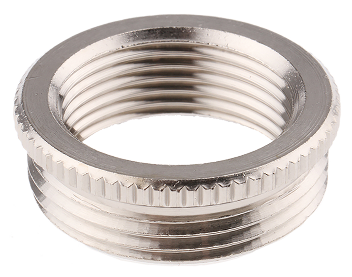 Lapp Cable Gland Adaptor, PG21 Exterior Thread, PG16 Interior Thread, Nickel Plated Brass, SKINDICHT Series