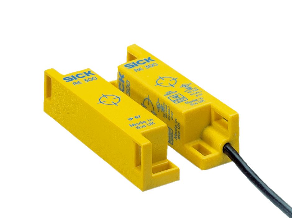 SICK RE300 Safety Interlock Switch, 1NO/1NC, Magnet, ABS