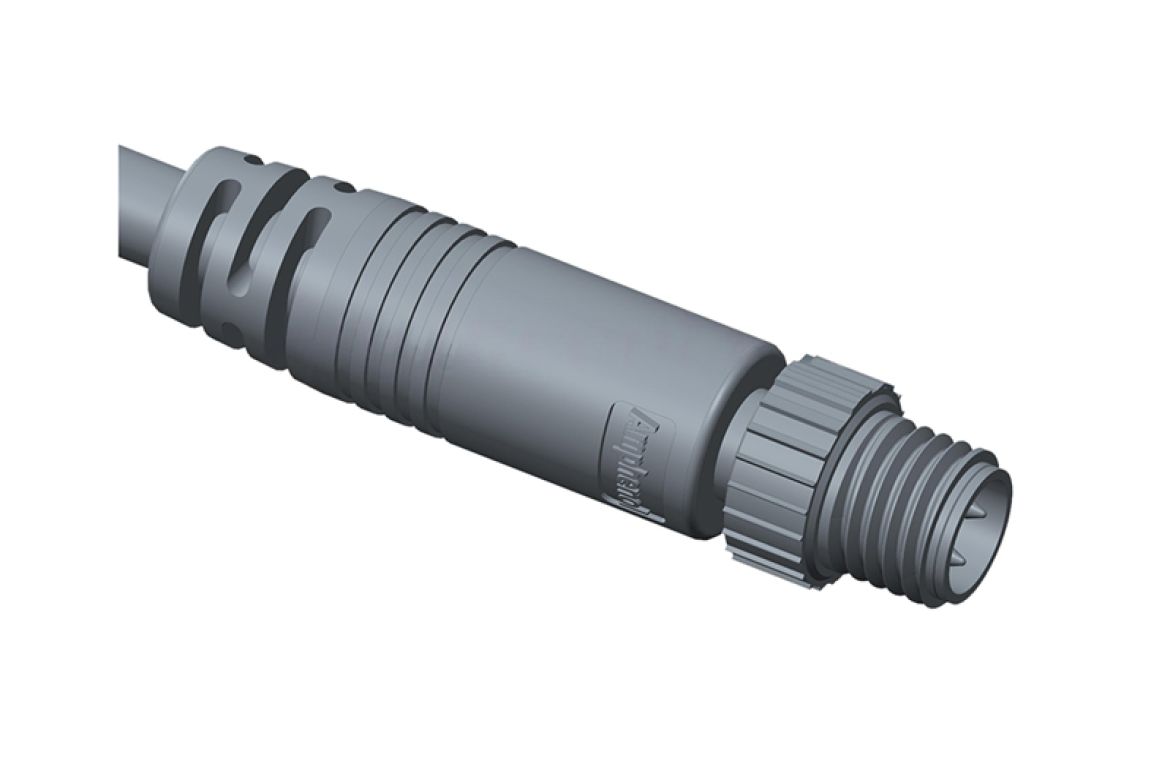 Amphenol Industrial Industrial Circular Connector, 4 Contacts, Threaded, M8 Connector, Plug, Male, IP67, M Series