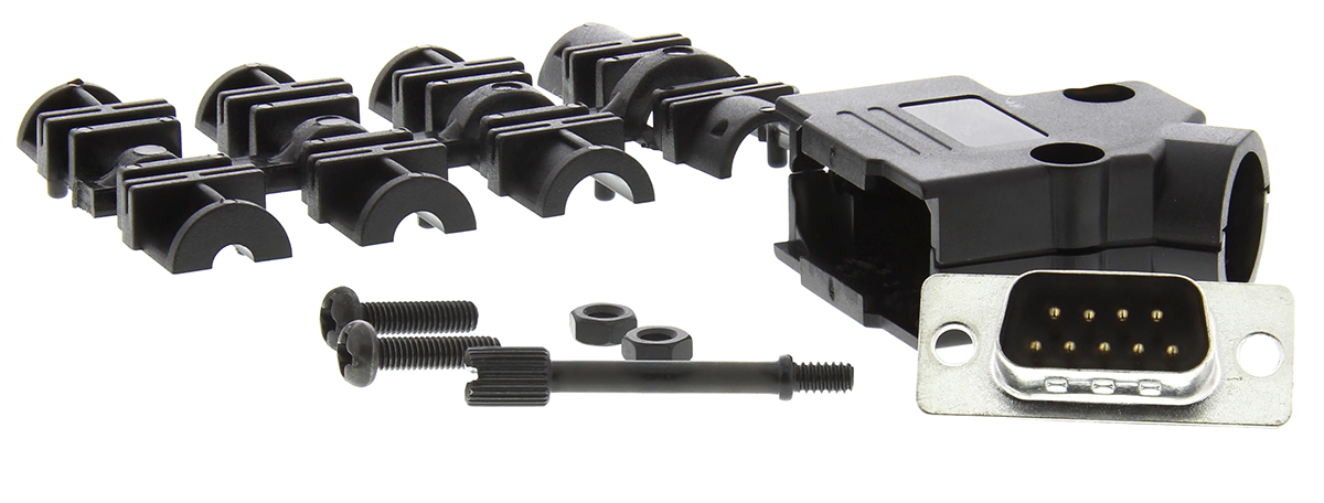 MH Connectors MHD45PPK 9 Way 45 ° D-sub Connector