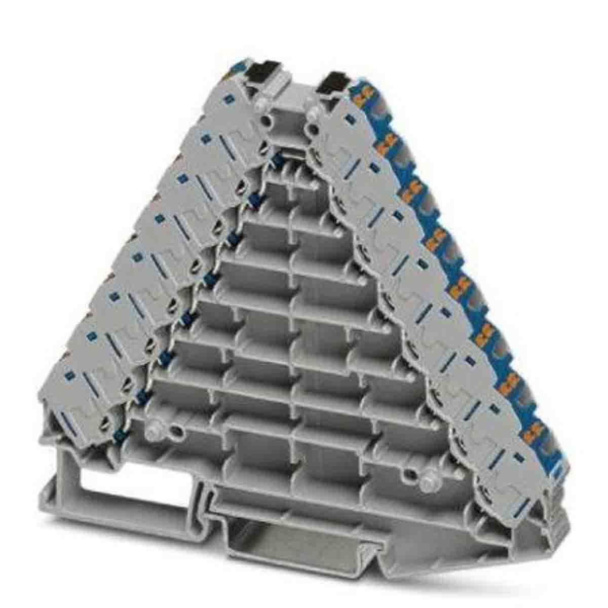 Phoenix Contact Distribution Block, 32 Way, 2.5mm², 17.5A, 250 V, Grey