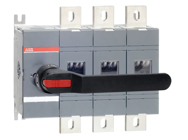 ABB Switch Disconnector, 3 Pole, 1250A Max Current, 1250A Fuse Current