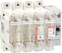 Schneider Electric Fuse Switch Disconnector, 4 Pole, 400A Max Current, 400A Fuse Current