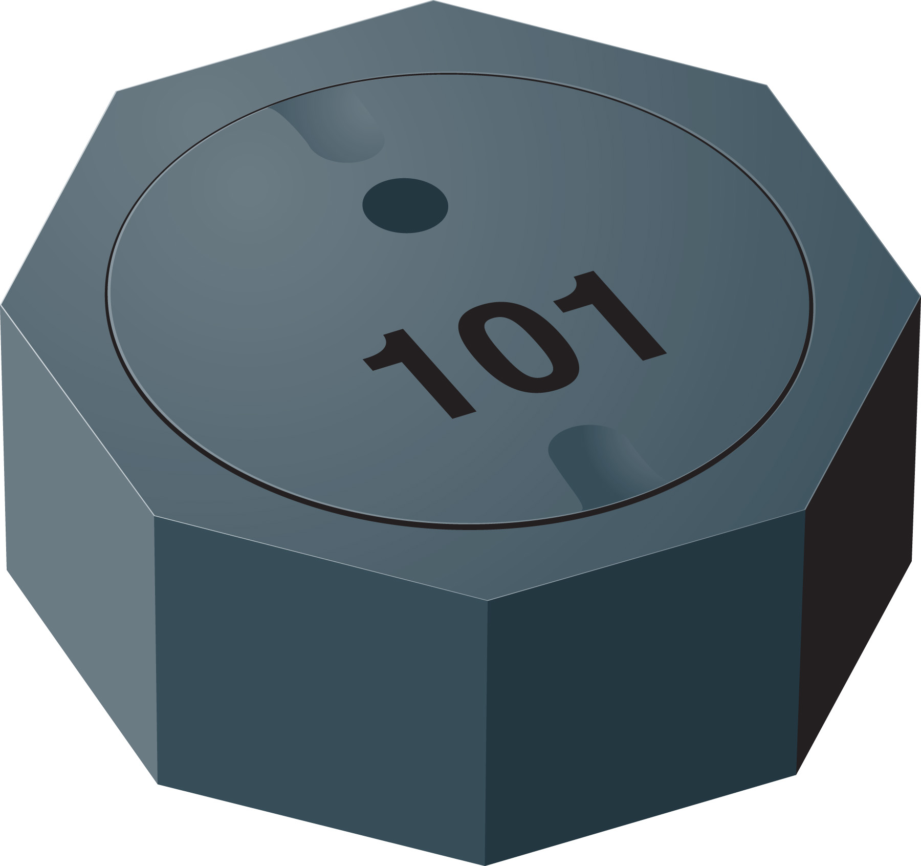 Bourns, SRU8043, Surface Mount Yes Multilayer Surface Mount Inductor with a Ferrite Core, 3.9 μH Shielded 30 % 4.8 A Idc