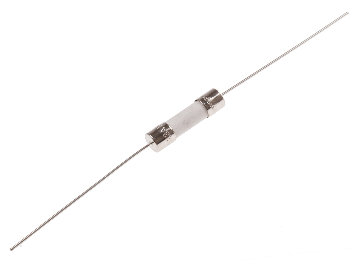 RS PRO 6.3A F Ceramic Cartridge Fuse, 5 x 20mm