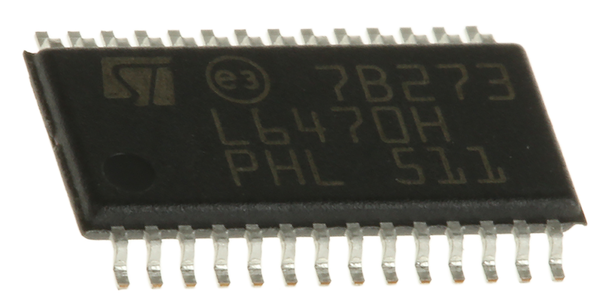 STMicroelectronics L6470H, Stepper Motor Driver IC, 45 V 3 A 36-Pin