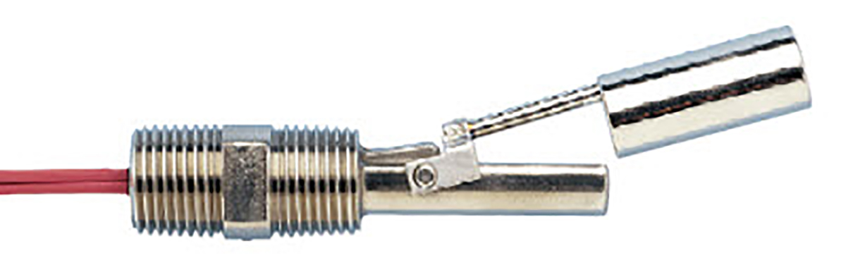 Gems Sensors LS-7 Series Horizontal Stainless Steel 316 Float Switch, Float, 610mm Cable, SPST NO/NC