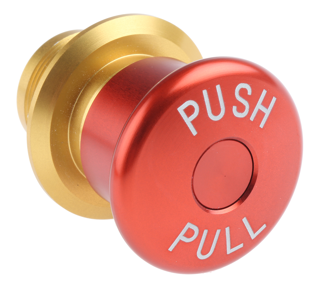 Apem ES1S4 Series Pull Release Emergency Stop Push Button, Panel Mount, 34mm Cutout, 2NC, IP65