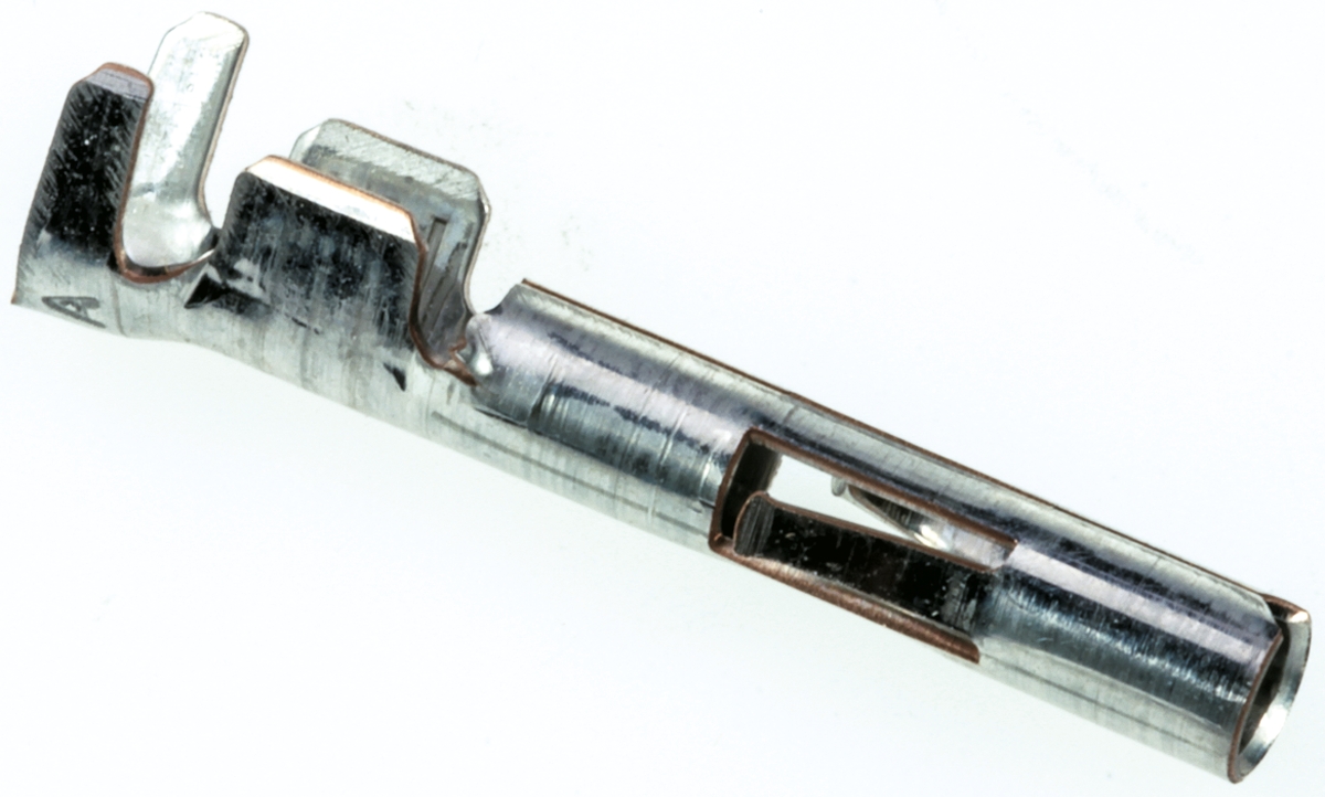 TE Connectivity Universal MATE-N-LOK Series Female Crimp Terminal, 20AWG Min, 14AWG Max
