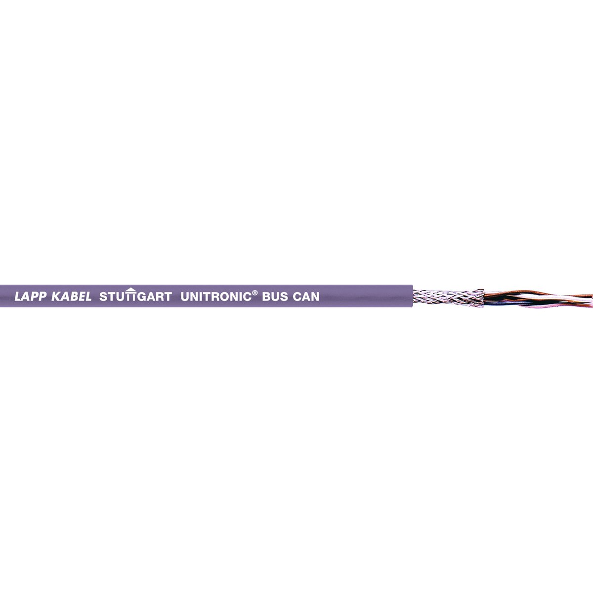 Lapp UNITRONIC BUS Series Bus Cable, 4 Cores, 0.75 mm², Screened, 19 AWG, Copper Braid Shield, CAN-Bus Cable