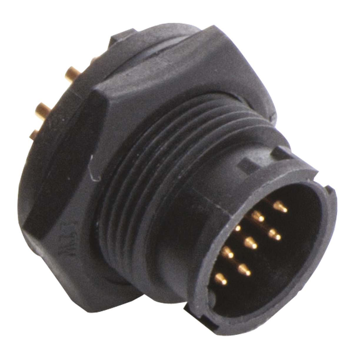 Amphenol Industrial Circular Connector, 12 Contacts, Panel, Standard Connector, Plug, Male, IP67, Ceres Series