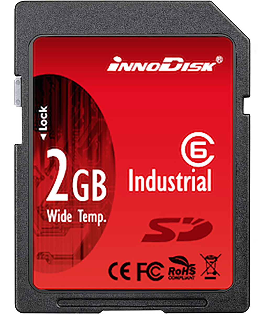 InnoDisk 2 GB Industrial SD SD Card, Class 6