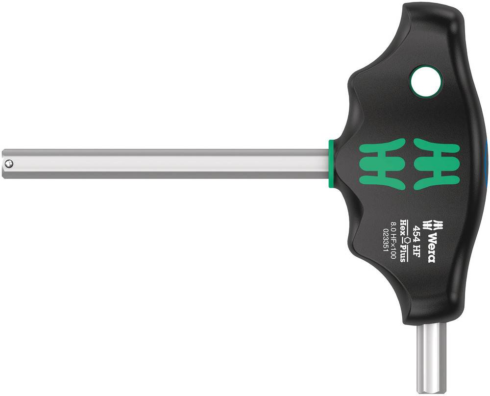 Wera T Shape Metric Hex Key Set, 6x100
