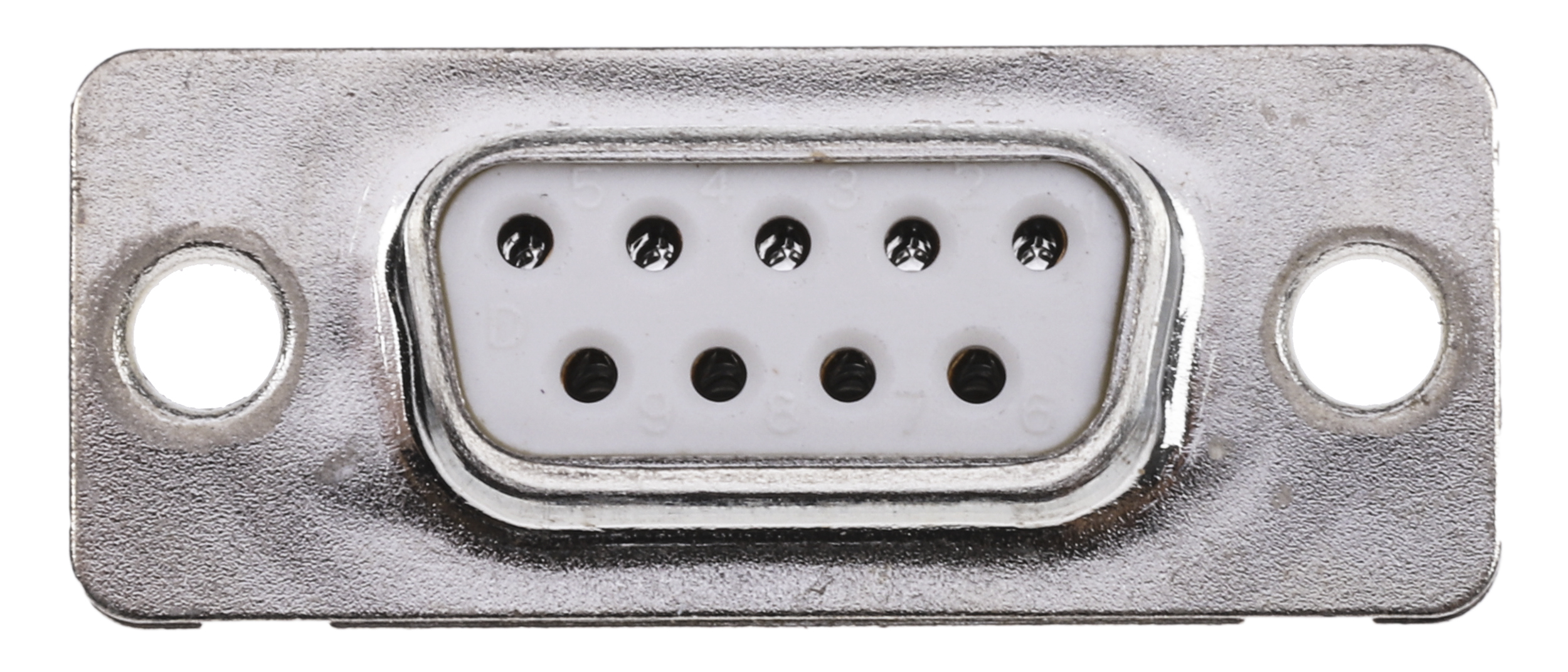 Amphenol Communications Solutions 9 Way Panel Mount D-sub Connector Socket, 2.74mm Pitch