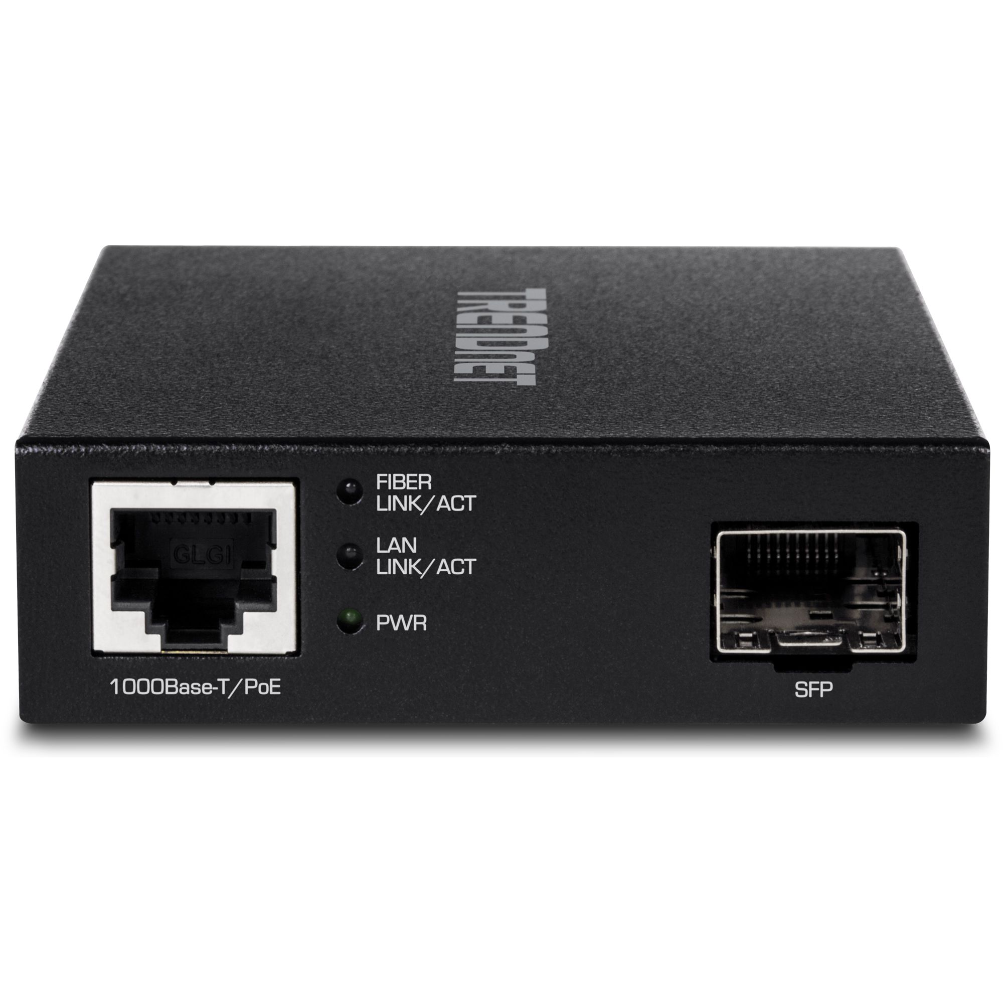 Gigabit PoE Fiber Media Converter