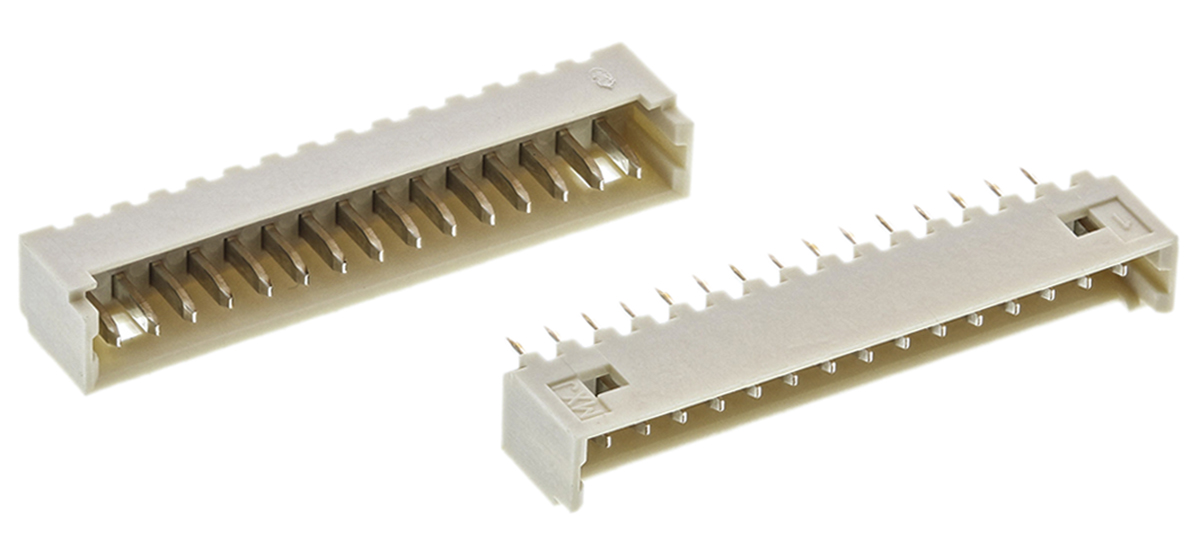 Molex PicoBlade Series Straight Through Hole PCB Header, 15 Contact(s), 1.25 mm Pitch, 1 Row, Shrouded