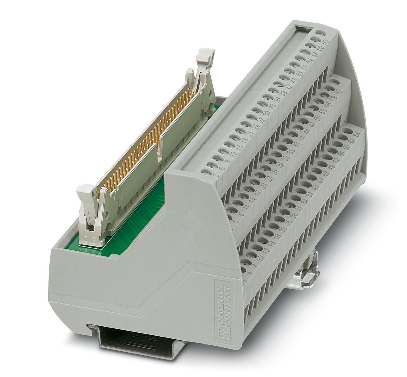 Phoenix Contact 64-Contact Male Interface Module, Flat Ribbon Cable Connector, 1A