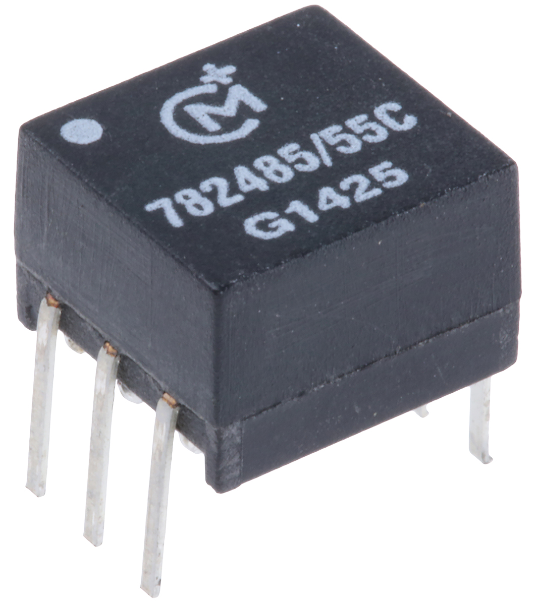 Murata Power Solutions Through Hole Pulse Transformer 1:1.5 Turns Ratio, 513μH Prim. Inductance, 0.6Ω Prim. Resistance