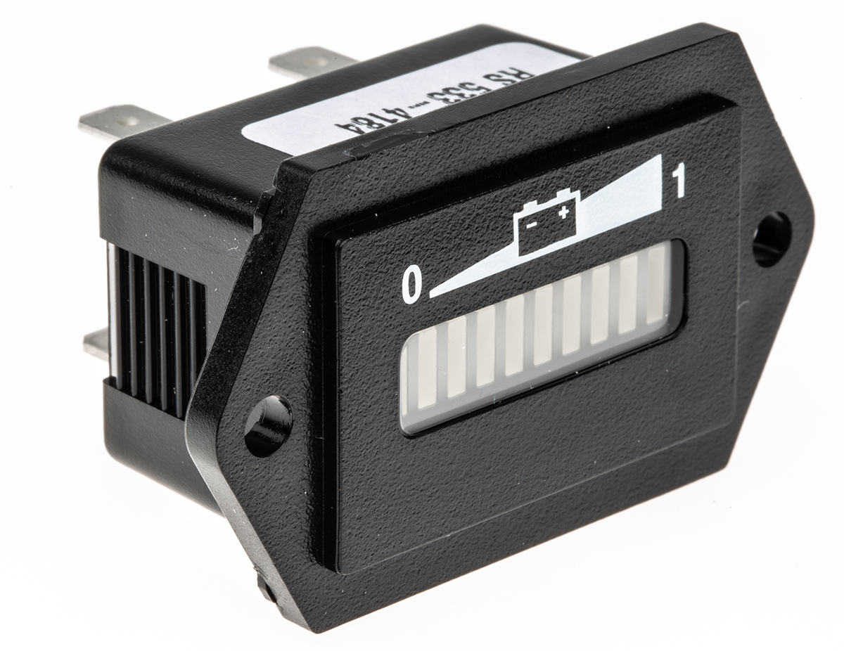 Curtis Digital Voltmeter, LED Display