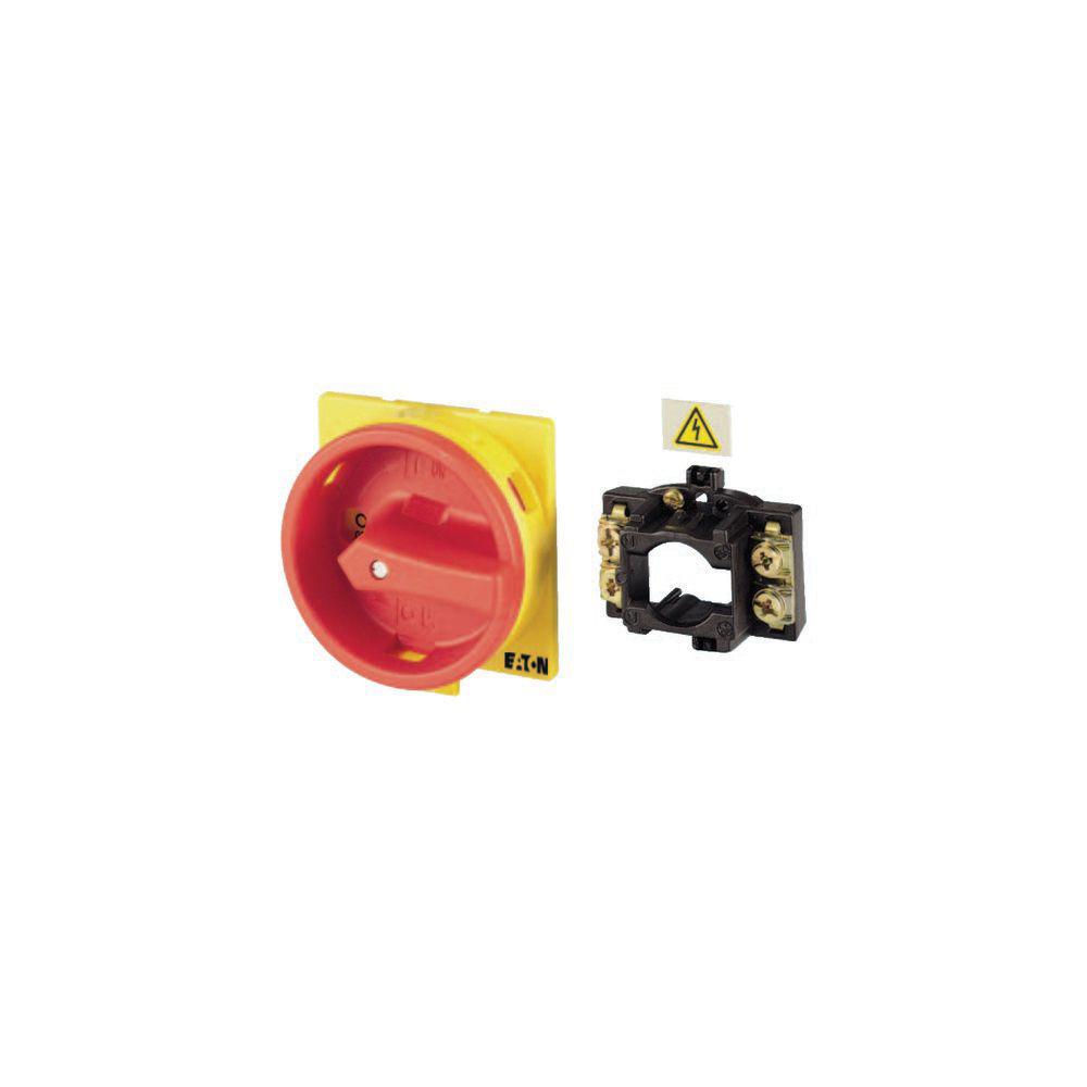 Eaton Red, Yellow Rotary Handle